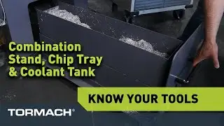 Tormach Stand, Coolant Tank, and Chip Tray for M and MX Machines