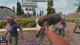 7d2d A18 b155 melee testing