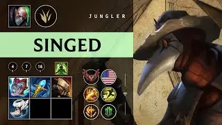 Singed Jungle vs Ekko - NA Grandmaster Patch 26.02