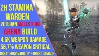 ESO - 2H Stamina Warden VMA Build | Stamina Warden Veteran Maelstrom Arena Build