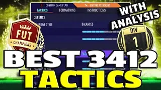FIFA 21 *POST PATCH* PRO PLAYER BROKEN 3412 CUSTOM TACTICS & PLAYER INSTRUCTIONS FOR ULTIMATE TEAM