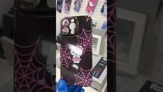 Spider kitty personalized phone case made by heat press machine #personalizedphonecase