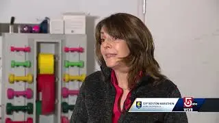 Stroke survivor cheers for Tedy's Team at Boston Marathon