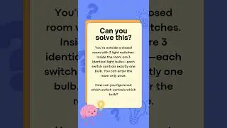 Leave your answers in the comments! #riddle #riddles #brainteaser #puzzle #solve #braintest