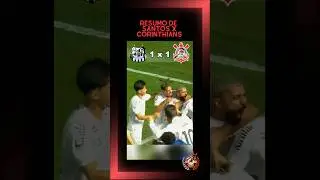 Drama at&eacute; o &uacute;ltimo minuto! Santos arranca empate contra o Corinthians