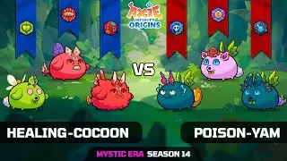 HEALING-COCOON vs POISON-YAM | SEASON 14 | AXIE INFINITY ORIGINS