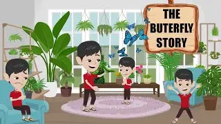 THE BUTTERFLY STORY|Kids Stories|Englush Stories|Bedtime Stories|KAFU KUDS TV