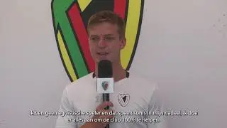Welkomstinterview Vincent Koziello