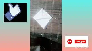 DIY easy origami bookmark with paper!! :)
