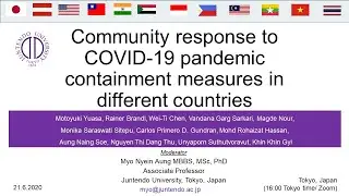 COVID-19 multinational meeting discussion: Community response to pandemic containment measures