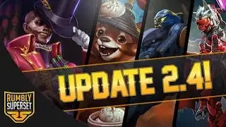 Vainglory News - UPDATE 2.4 GAMEPLAY [New Hero + All Skins]