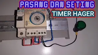 Cara Pasang Timer Hager / how to set hager timer