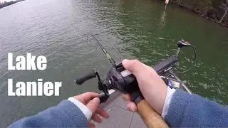 Early Spring Bass Fishing on Lake Lanier