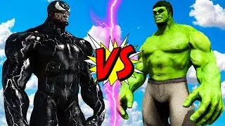 VENOM VS HULK - EPIC BATTLE