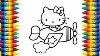 Научитесь рисовать Hello Kitty | Рисование, подходящее для детей 🎀🖌️