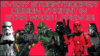 List of Every STORMTROOPER VARIANT in the Star Wars EU/Legends!