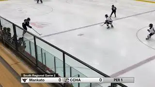 2021-22 CCHA Bantam B1 vs Mankato - 1080P - Regional Tournament (Condensed) - 3-5-2022