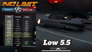 5.5 Chevy Bel Air Fastest Tune - No Limit 2 Drag Racing 2.8.1