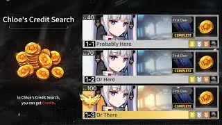 Chloe Credit Search 1-3 (Auto, No Awaken) | Counter: Side SEA