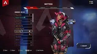 Apex Legends Wattson Cyber Punked Legendary Skin Showcase First & Third Person View