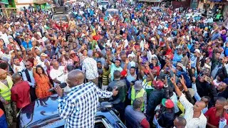 LIVE: Gachagua, Kalonzo, Martha Karua and Their Allies Roaring in Muthurwa, Nairobi