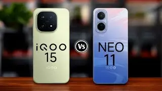Vivo iQOO 15 против Vivo iQOO Neo 11 🔥 Полное сравнение | Тест производительности, камеры, аккуму...