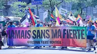 Le traditionnel D&Eacute;FIL&Eacute; de la FIERT&Eacute;, &agrave; Montr&eacute;al, samedi, le 10 ao&ucirc;t 2025.