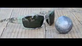 RX-Safety: Wiley X Rebel Safety Sunglasses vs  2 Lb. Fishing Weight Product Durability