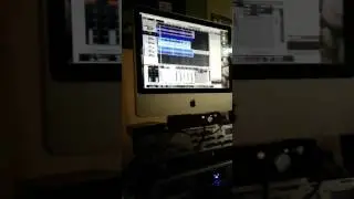 VIGILANEE recording 92 Bars at SLUMLORD STUDIOS!!!