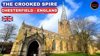 The Crooked Spire: A Unique Landmark in Chesterfield. United Kingdom.