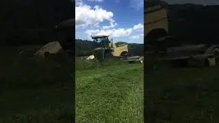 Krone big m 450#krone#bigm#tractor#traktor#case#silage2024#senaze#grass#viral #zemedelstvi#farming