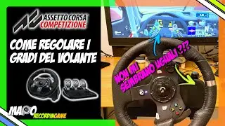Assetto Corsa Competizione - Come regolare i GRADI DEL VOLANTE perfettamente su console