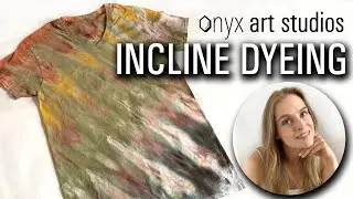 Incline Ice Tie Dyeing with Neutrals Tutorial | Onyx Art Studios