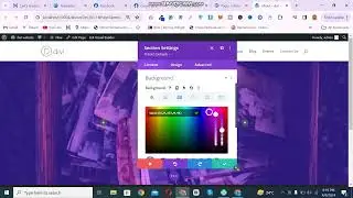 DIVI 4.0 theme - creating full width background images with color overlay (Latest) 2024