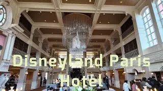 Disneyland Paris Hotel Walkthrough Tour | Stunning Disney Resort