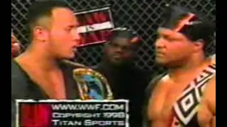 Jim Ross interviews The Rock, then The Nation turns their back on Faarooq