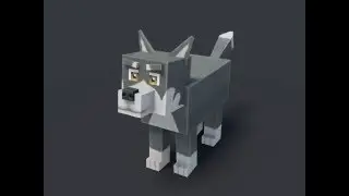 New Wolf 3D Model