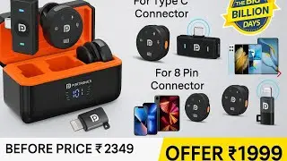 Portronics Vlog Mate 3: Is This Wireless Mic Worth It?🎤 | Clear Sound Under ₹2000