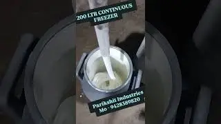 CONTINUOUS FREEZER | 9428389820 #icecream #india #youtubeshorts #trending #trendingshorts #machine