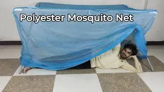 Polyester Mosquito Net अब बनाए पहले से और ज्यादा आसान तरीके से ।  Foldable Design । A2Z EXPERIMENT