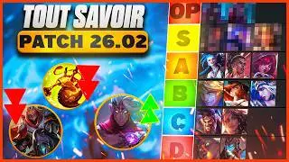PATCH NOTE 26.02 - TOUT SAVOIR SUR LA SAISON 16, NERFS, BUFFS ET TIERLIST