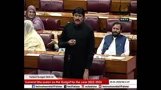 MNA, Mr. Zulfiqar Ali expresses his views during the NA budget Session 2025