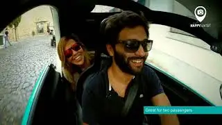 Lisbon Ride in an Electric Car with GPS Audio Guide - HAPPYtoVISIT