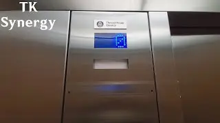 ThyssenKrupp Synergy Traction Service Elevator at Rogers Arena - Vancouver BC