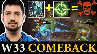 W33 COME BACK IS REAL | Hoodwink Gameplay | Dota 2 Pro Players Clips