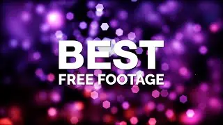 Free Stock Footage Defocused Light Background Video Loop & Abstract Animation