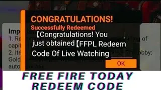 FFPL REDEEM CODE || FREE FIRE PRO LEAGUE REDEEM CODE || POWER UP REDEEM CODE || GARENA FREE FIRE