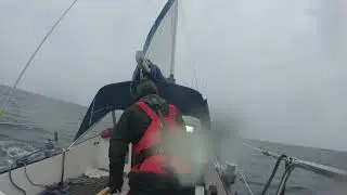 First time solo sailing - Genoa only - Part 6 Clip 33