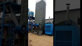 Grain tower dryer