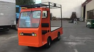 Taylor Dunn BO-248 Electric Flatbed Utility Cart 48V Battery System with Charger